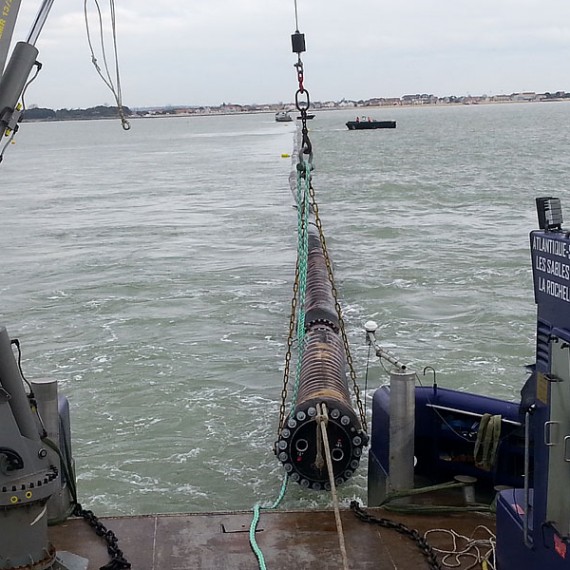 ECO SYSTEMES DE DRAGAGE - Réensablement du secteur nord de la plage de Chatelaillon - 2014