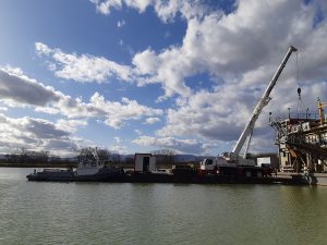 MAIA FONDATIONS Assemblage cribleur sur drague à Villefranche sur Saône