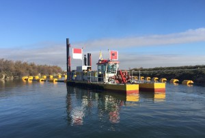 BUESA dragage d'entretien du canal du rhone à sete-carnon 2016