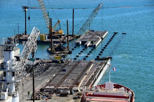 BUESA prolongation du quai J au port de sete 2011