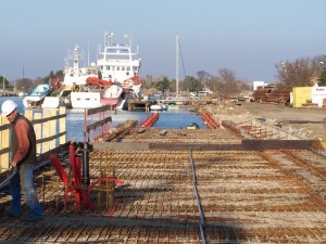 BUESA rénovation du port de pêche du grau d'agde 2009