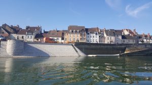 CAN Génie civil & battage Réfection du perré et du quai de la Monnaie (chalon sur Saône)