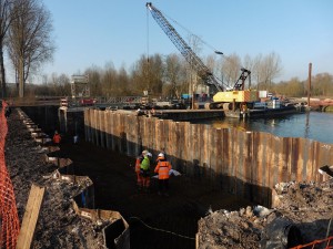 CHARIER - Reconstruction du barrage d'Hangest sur Somme - 2014.2015