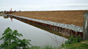 CHARIER renforcement des digues de protection contre la mer - la-faute-sur-mer 2014