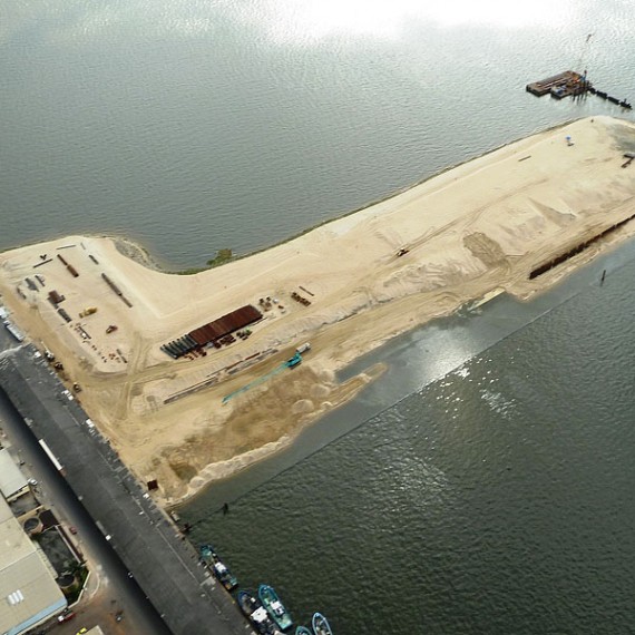 VCMF - Construction d'un Môle de pêche - Port d'Abidjan 2015