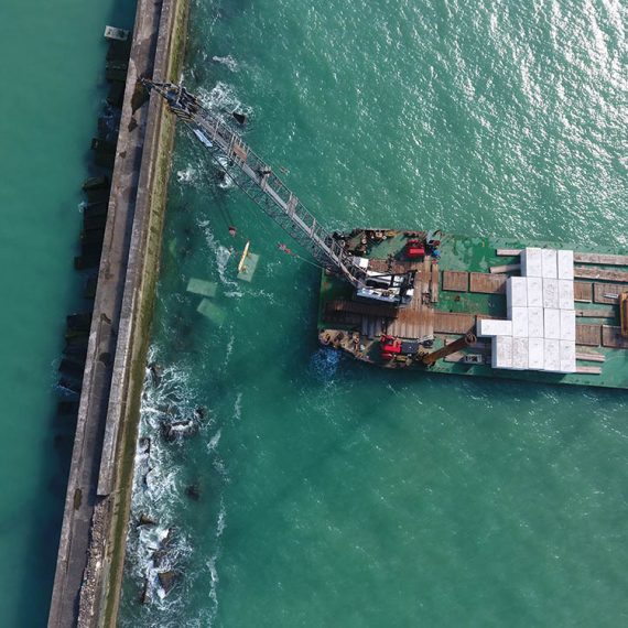 ETMF-Renforcement de la Digue Carnot à Boulogne sur mer