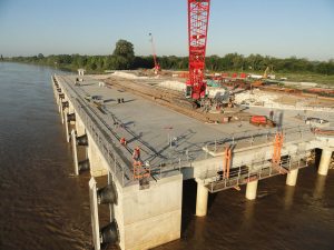 Bordeaux (33) - Construction de l'appontement du terminal de Grattequina