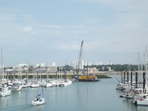 ETCHART construction pieux guides pour pontons flottants - port-des-minimes - la rochelle 2013