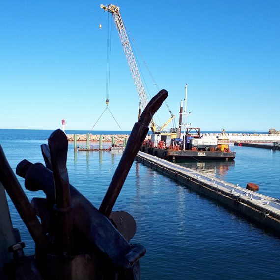 VCMF - Travaux de rénovation et sécurisation port Banyuls