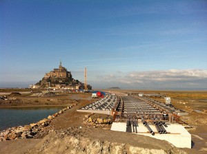 EIFFAGE - Passerelle d'accès au Mont Saint Michel - 2012/2013