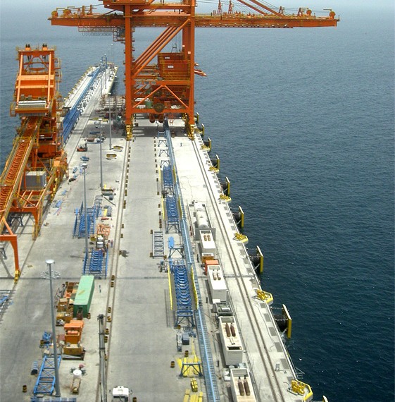 EIFFAGE GÉNIE CIVIL MARINE - Port de Sohar - Sultanat d'OMAN - 2009