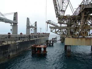 VCMF - Réalisationde 4 ducs d'albe - Confection d'un nouveau bras de chargement de réhabilitation du Pont rail de Kpémé, Togo - 2013