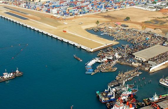 VCMF - Construction d'un nouveau quai - Port de Lomé au Togo - 2013