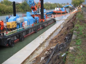 VCMF - Aménagement de berge - Gennevilliers 2009