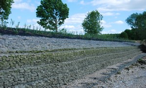 SNV MARITIME - Pose de gabions - Hénouville