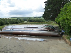 MARC SA - Déshydratation par floculation en ligne et géotubes - Morlaix - 2013