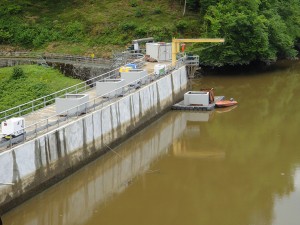 HYDROKARST - Remplacement de la vanne de vidange de fond et des pièces fixes - 2013