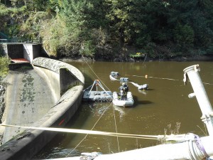 HYDROKARST - Assistance à la réhausse de prise d'eau - Membrun - 2013